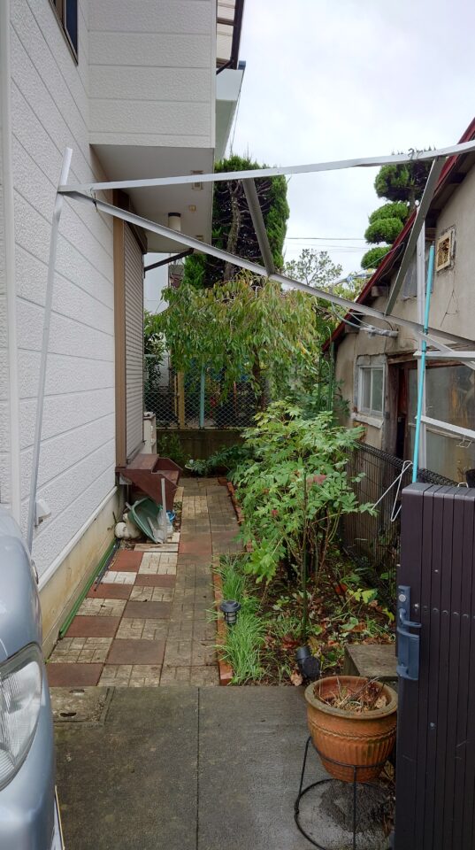 長野市で小さなお庭の剪定